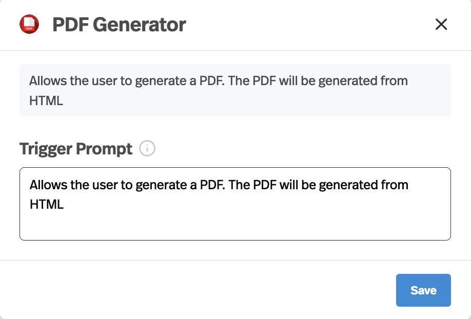 Generador de PDF con IA